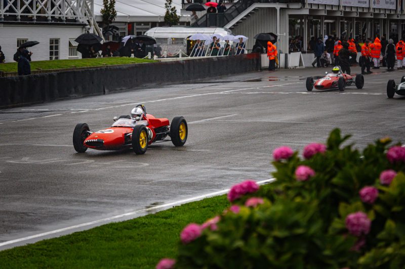 Goodwood vintage formula 1 cars