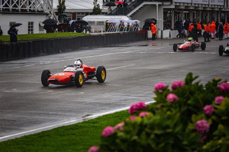 Goodwood vintage formula 1 cars
