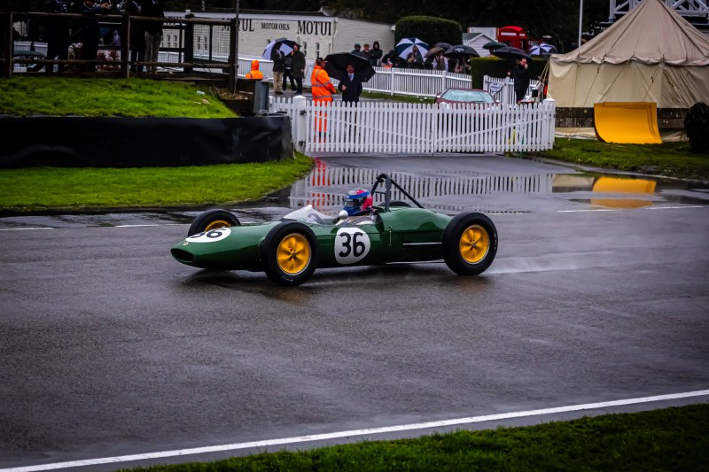 Goodwood Lotus Car 36 Racing
